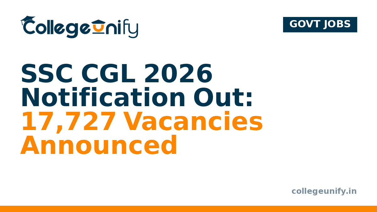 SSC CGL 2026 Notification Out: 17,727 Vacancies Announced