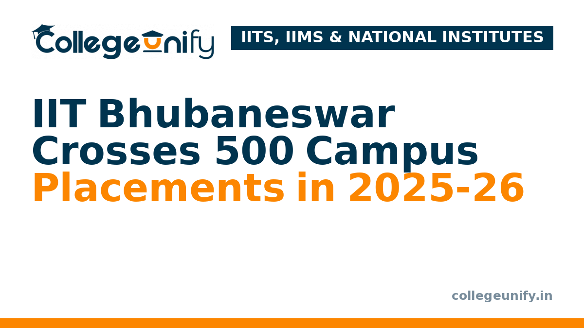 IIT Bhubaneswar Crosses 500 Campus Placements in 2025-26