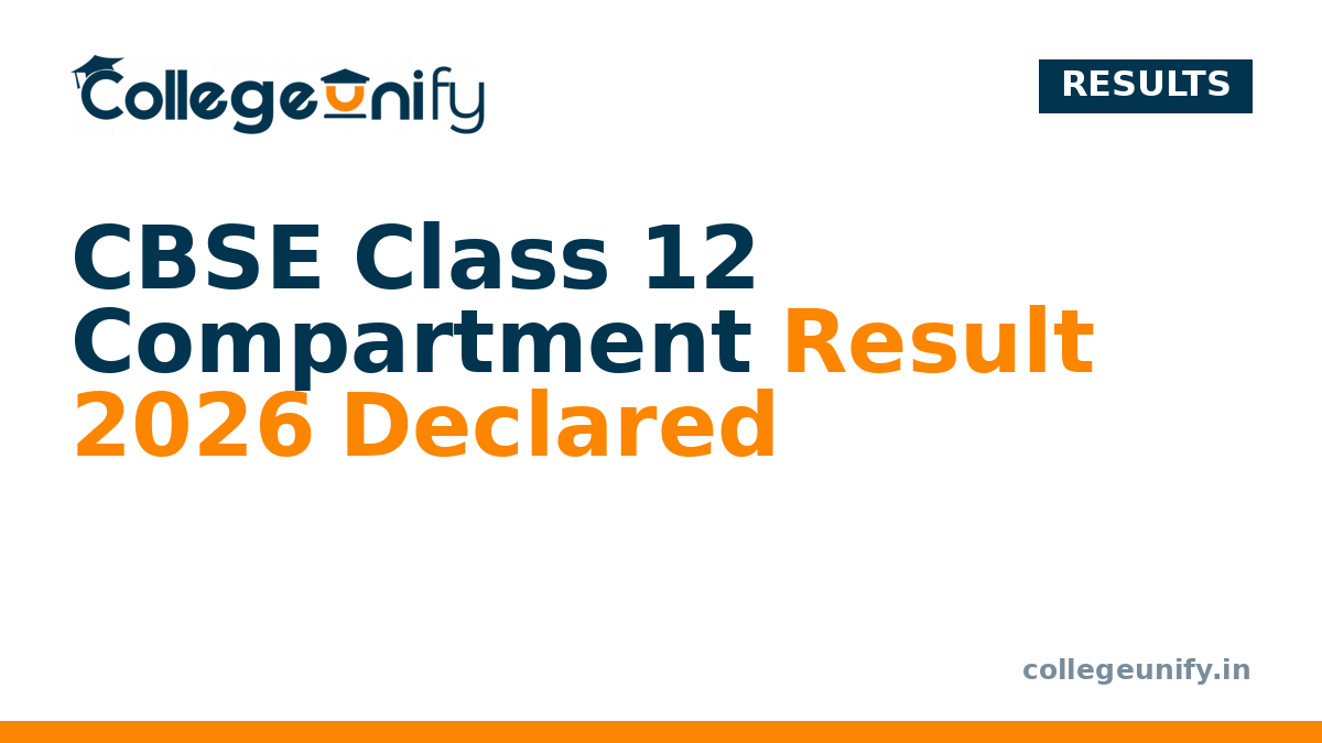 CBSE Class 12 Compartment Result 2026 Declared