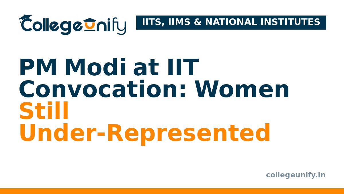 PM Modi at IIT Convocation: Women Still Under-Represented