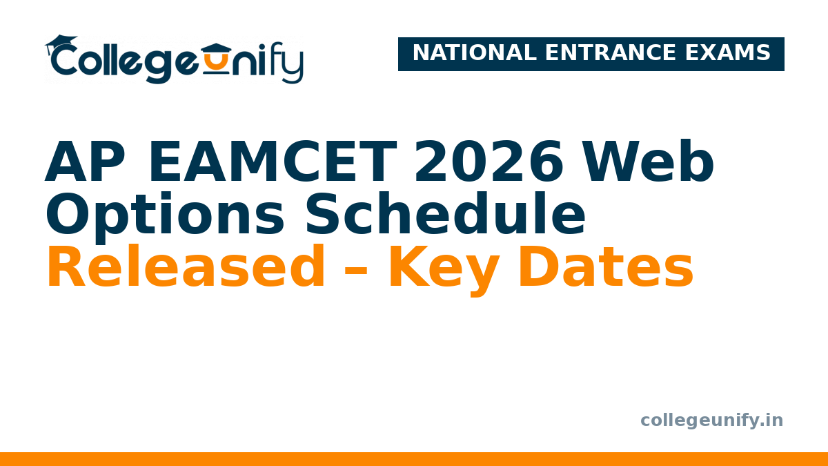 AP EAMCET 2026 Web Options Schedule Released – Key Dates