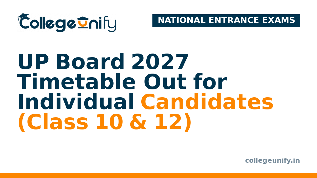 UP Board 2027 Timetable Out for Individual Candidates (Class 10 & 12)