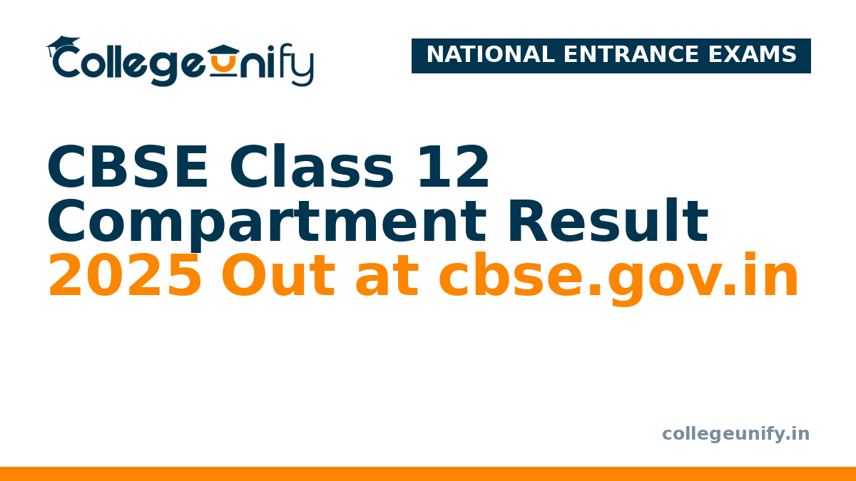 CBSE Class 12 Compartment Result 2025 Out at cbse.gov.in