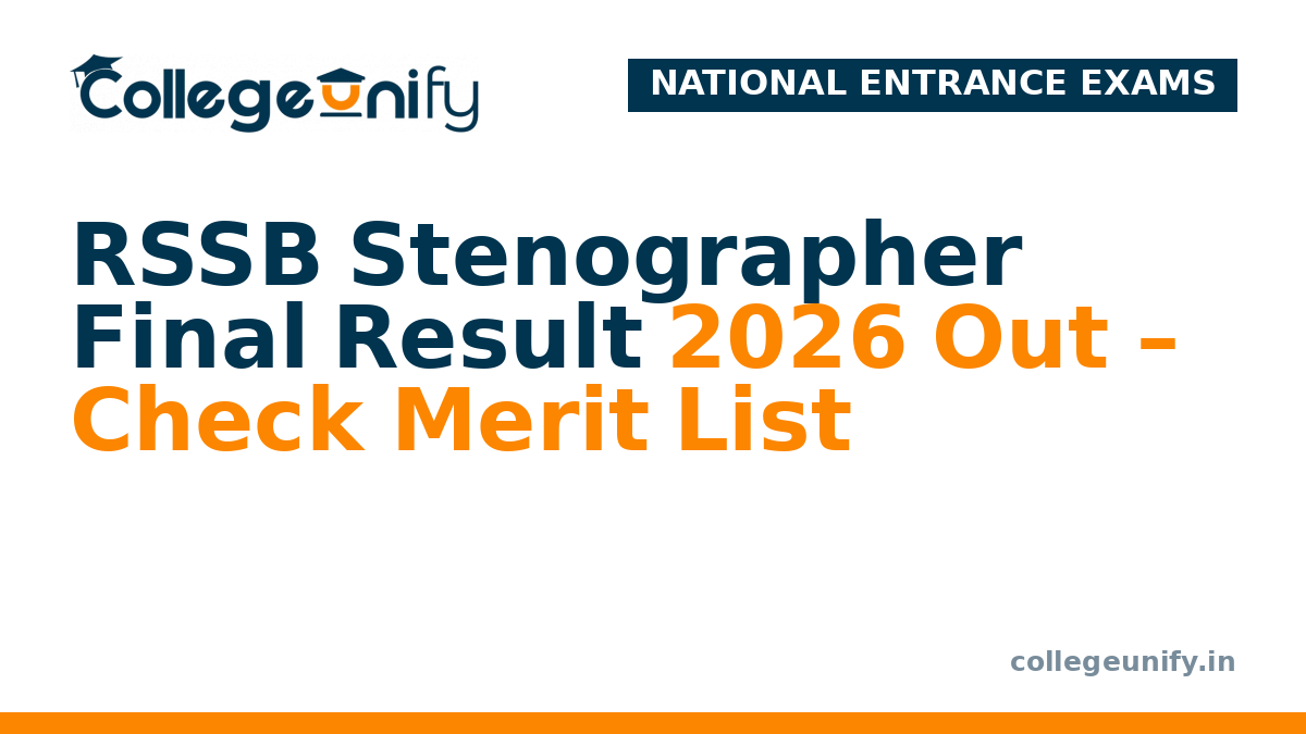 RSSB Stenographer Final Result 2026 Out – Check Merit List