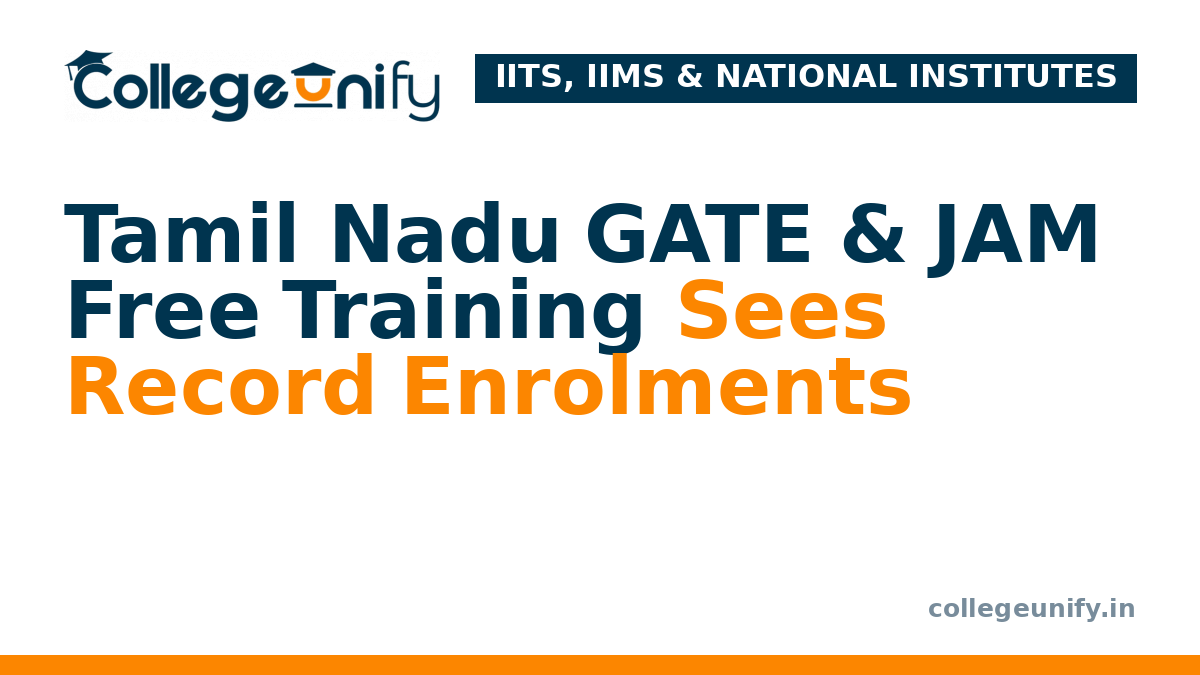 Tamil Nadu GATE & JAM Free Training Sees Record Enrolments