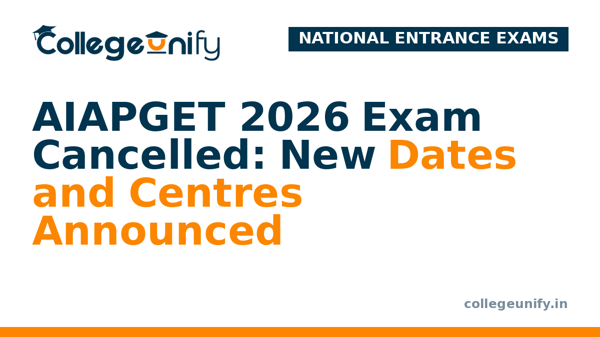 AIAPGET 2026 Exam Cancelled: New Dates and Centres Announced
