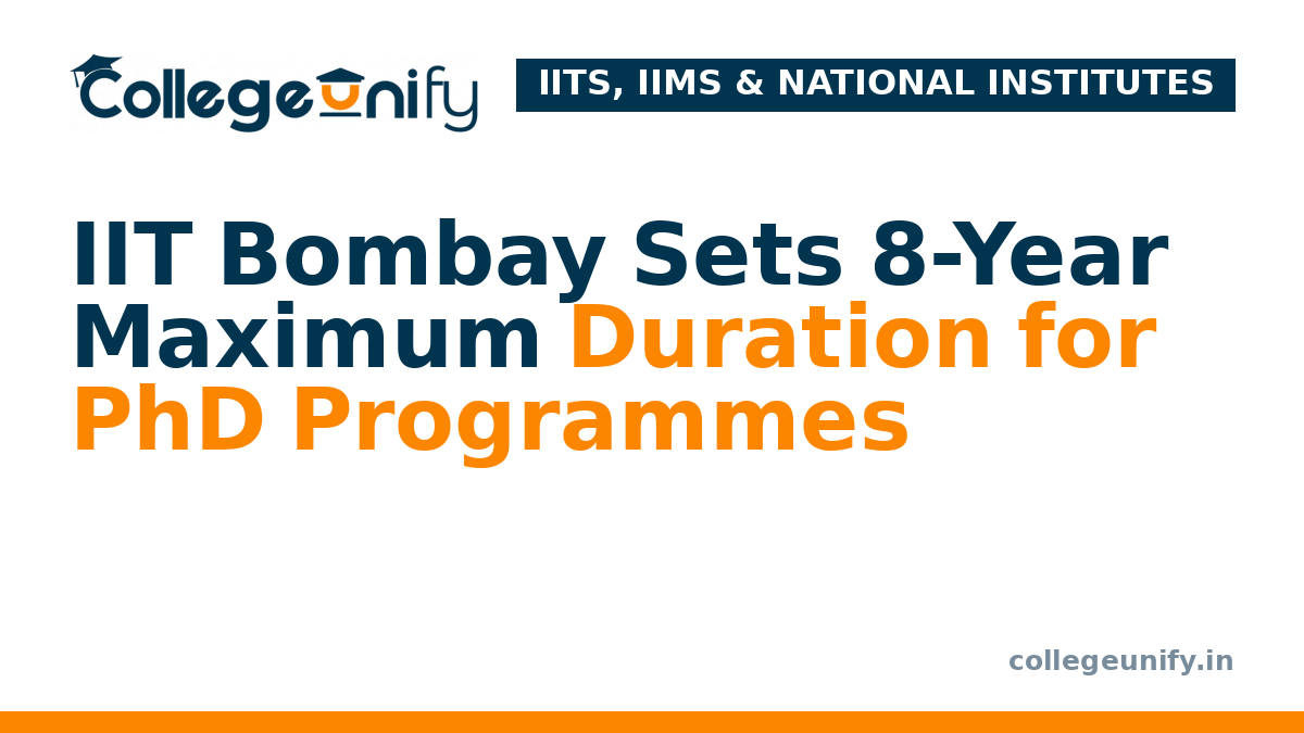 IIT Bombay Sets 8-Year Maximum Duration for PhD Programmes