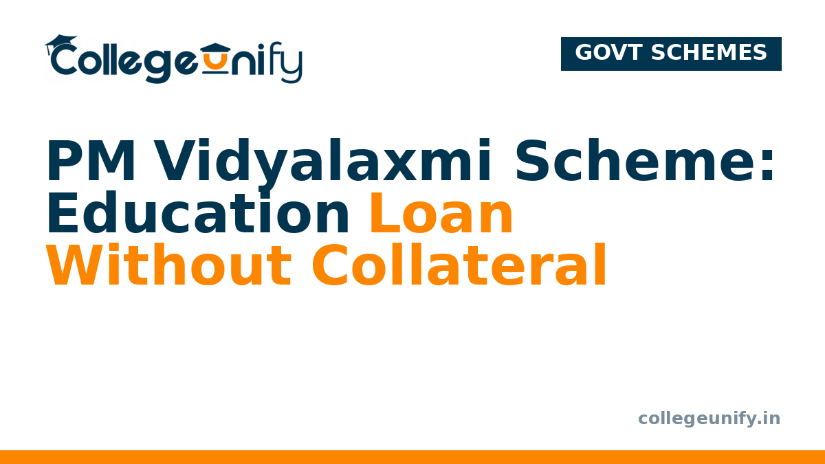 PM Vidyalaxmi Scheme: Education Loan Without Collateral