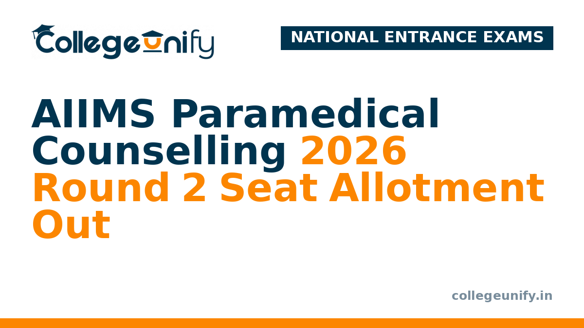 AIIMS Paramedical Counselling 2026 Round 2 Seat Allotment Out
