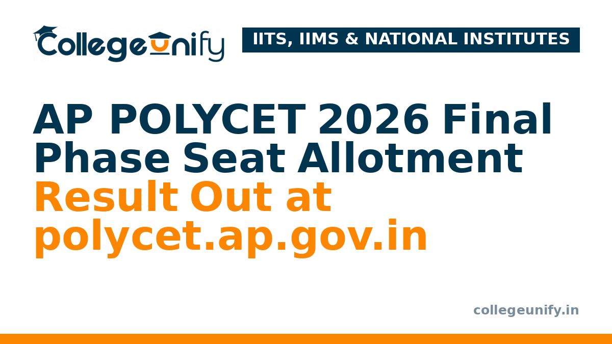AP POLYCET 2026 Final Phase Seat Allotment Result Out at polycet.ap.gov.in
