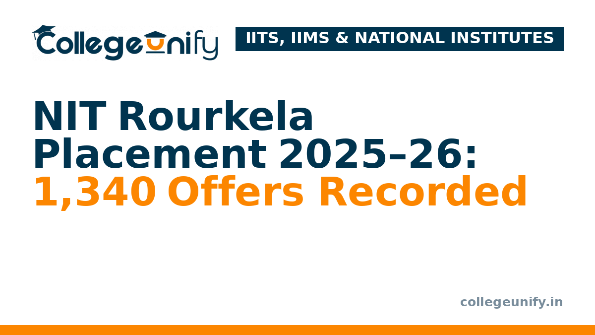NIT Rourkela Placement 2025–26: 1,340 Offers Recorded