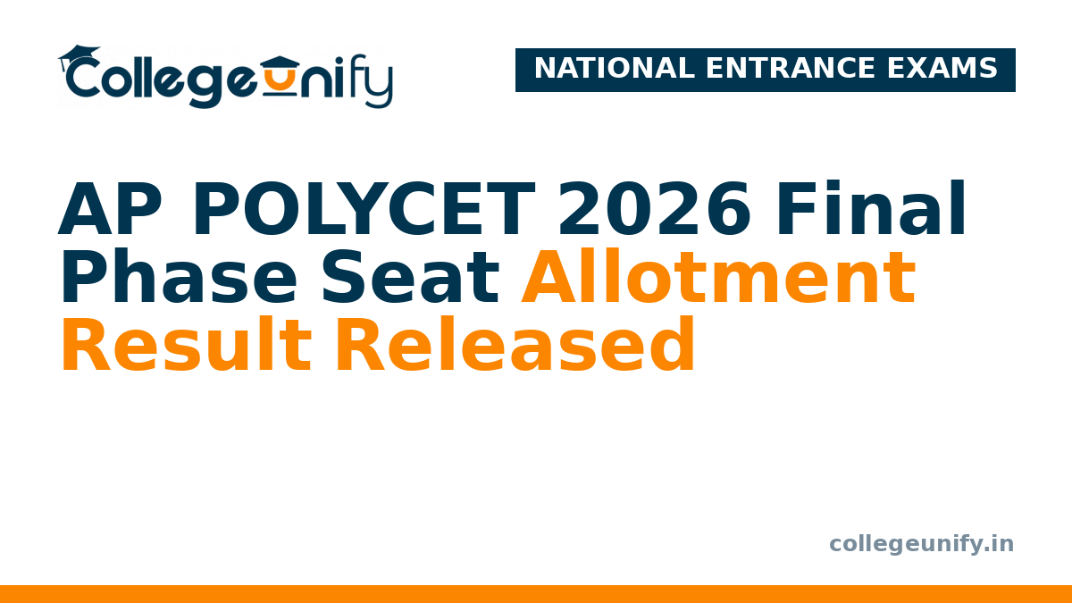 AP POLYCET 2026 Final Phase Seat Allotment Result Released