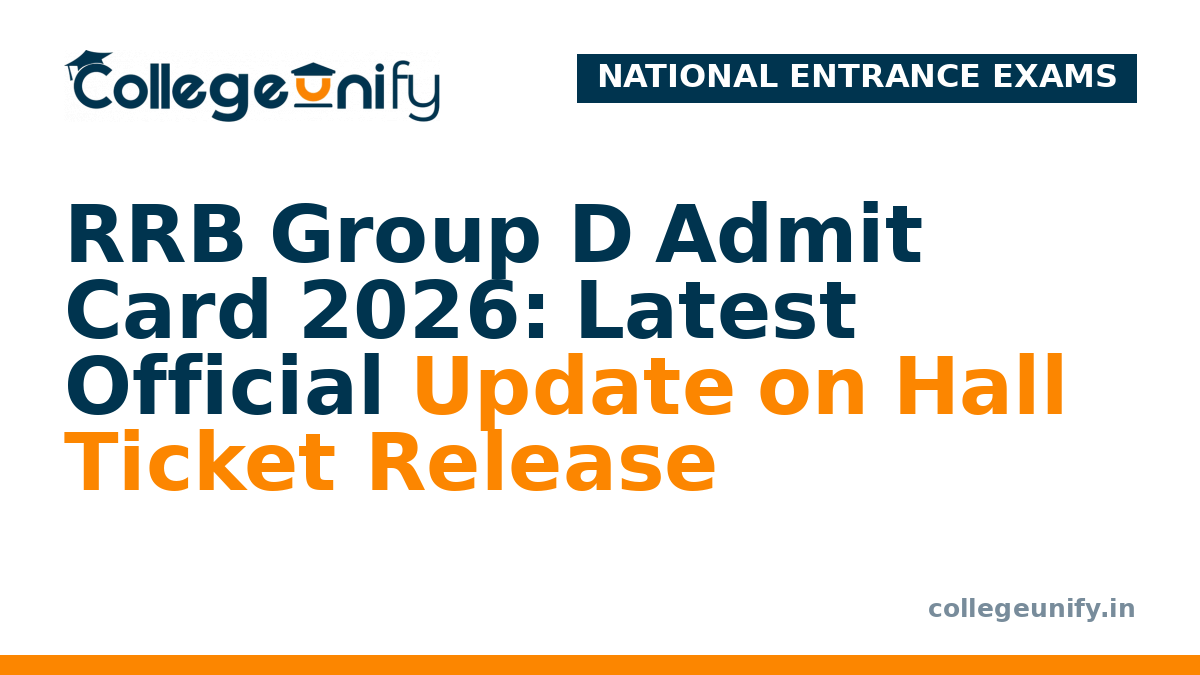 RRB Group D Admit Card 2026: Latest Official Update on Hall Ticket Release