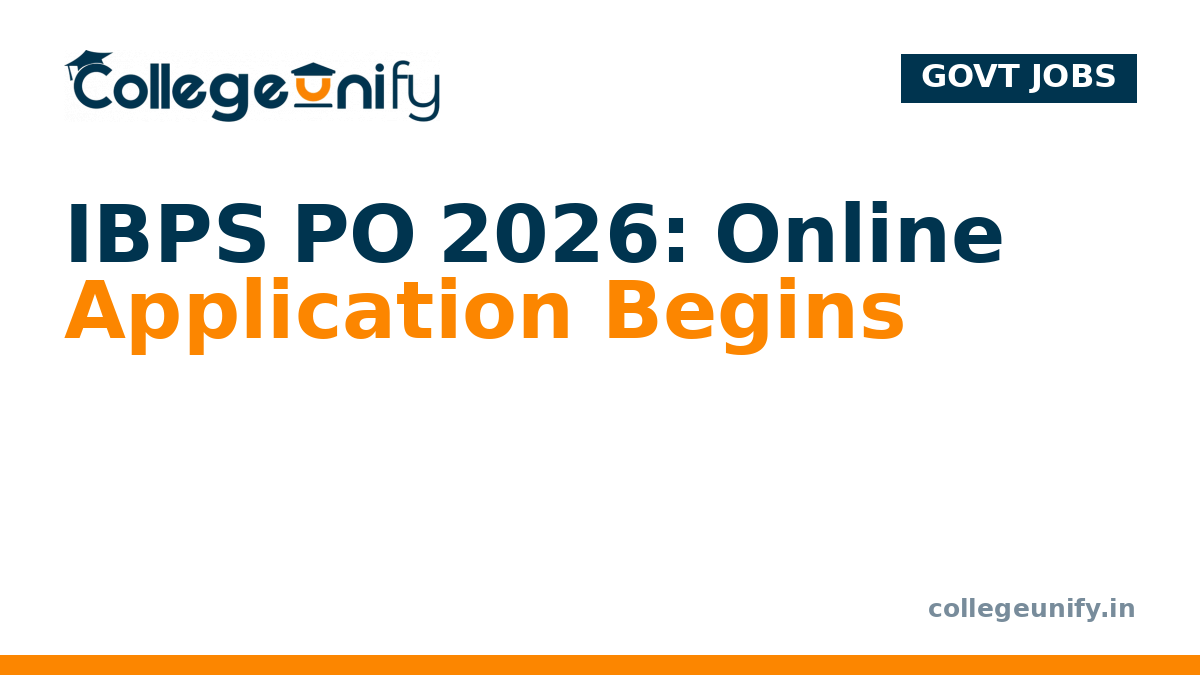 IBPS PO 2026: Online Application Begins