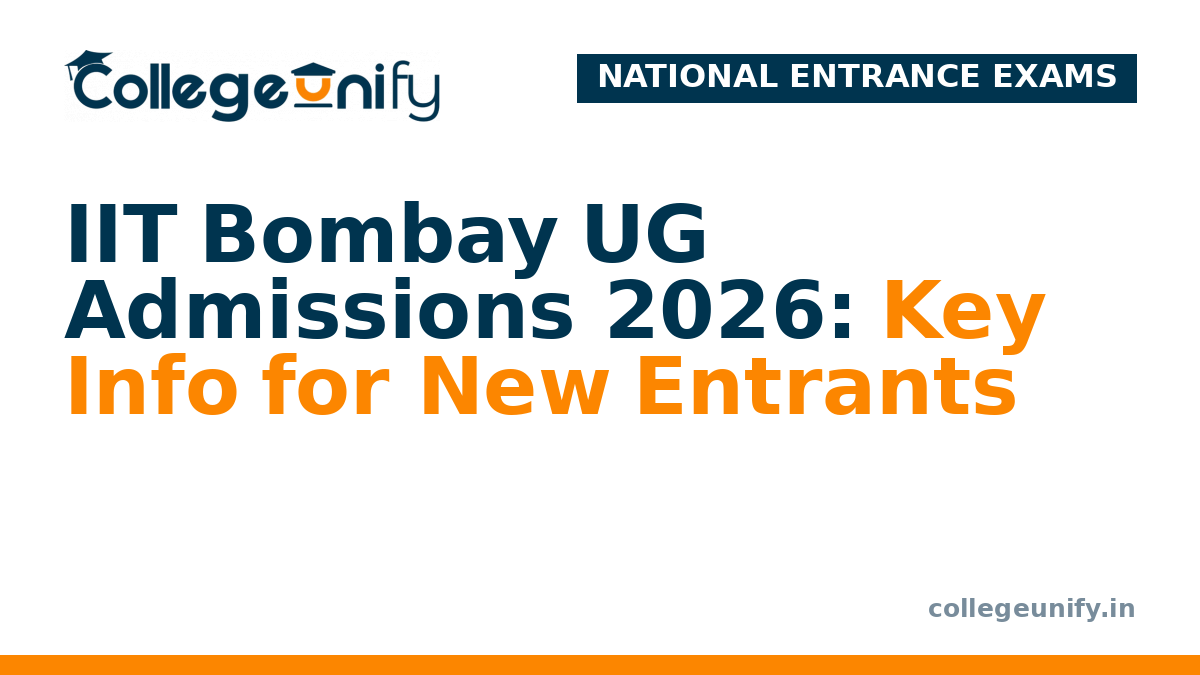 IIT Bombay UG Admissions 2026: Key Info for New Entrants